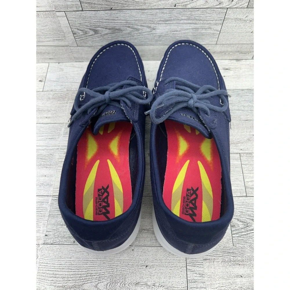 Skechers Go‎ Step Blue Comfort Boat Shoes 14420 Women Size 10